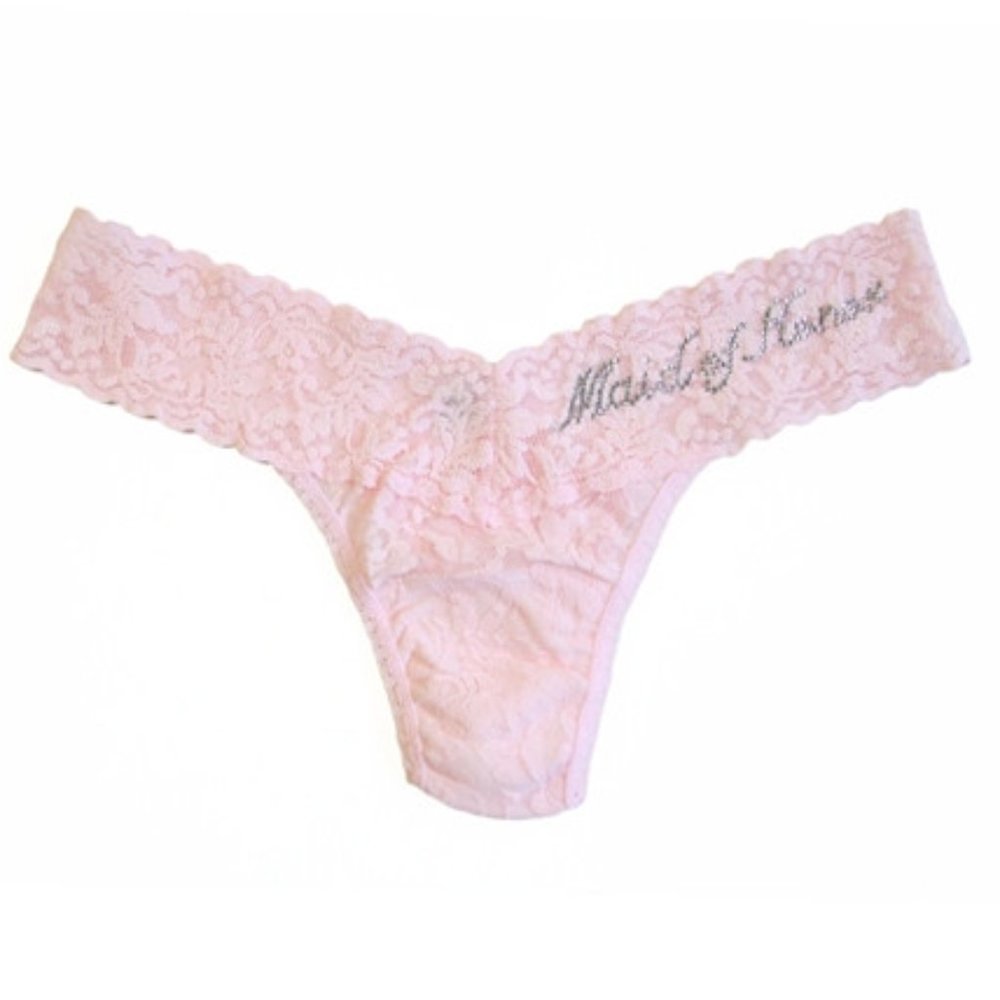 Hanky Panky Low Rise "Maid of Honor" Thong
